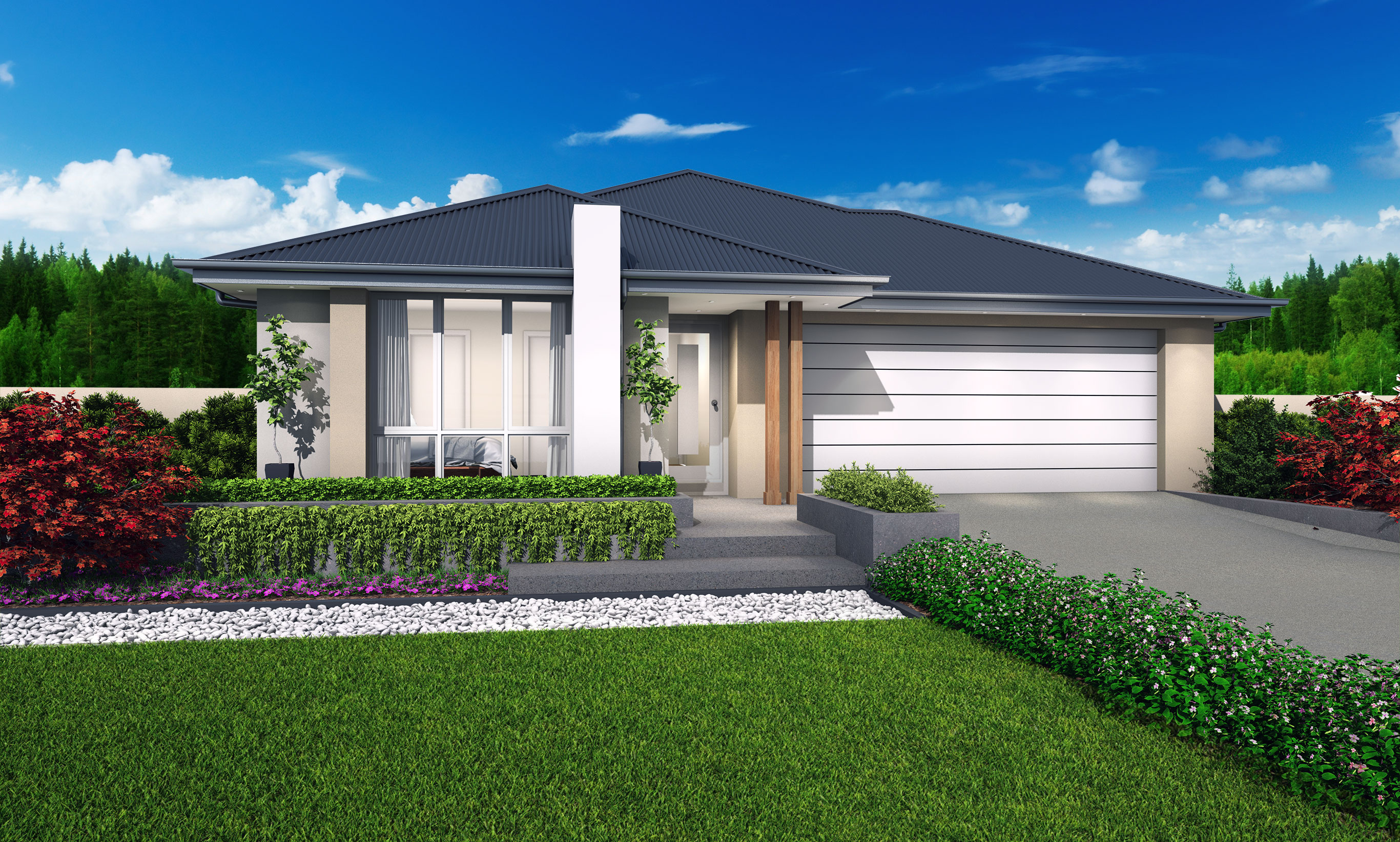 Neo four bedroom home design by Wilson Homes Tasmania's biggest home builder