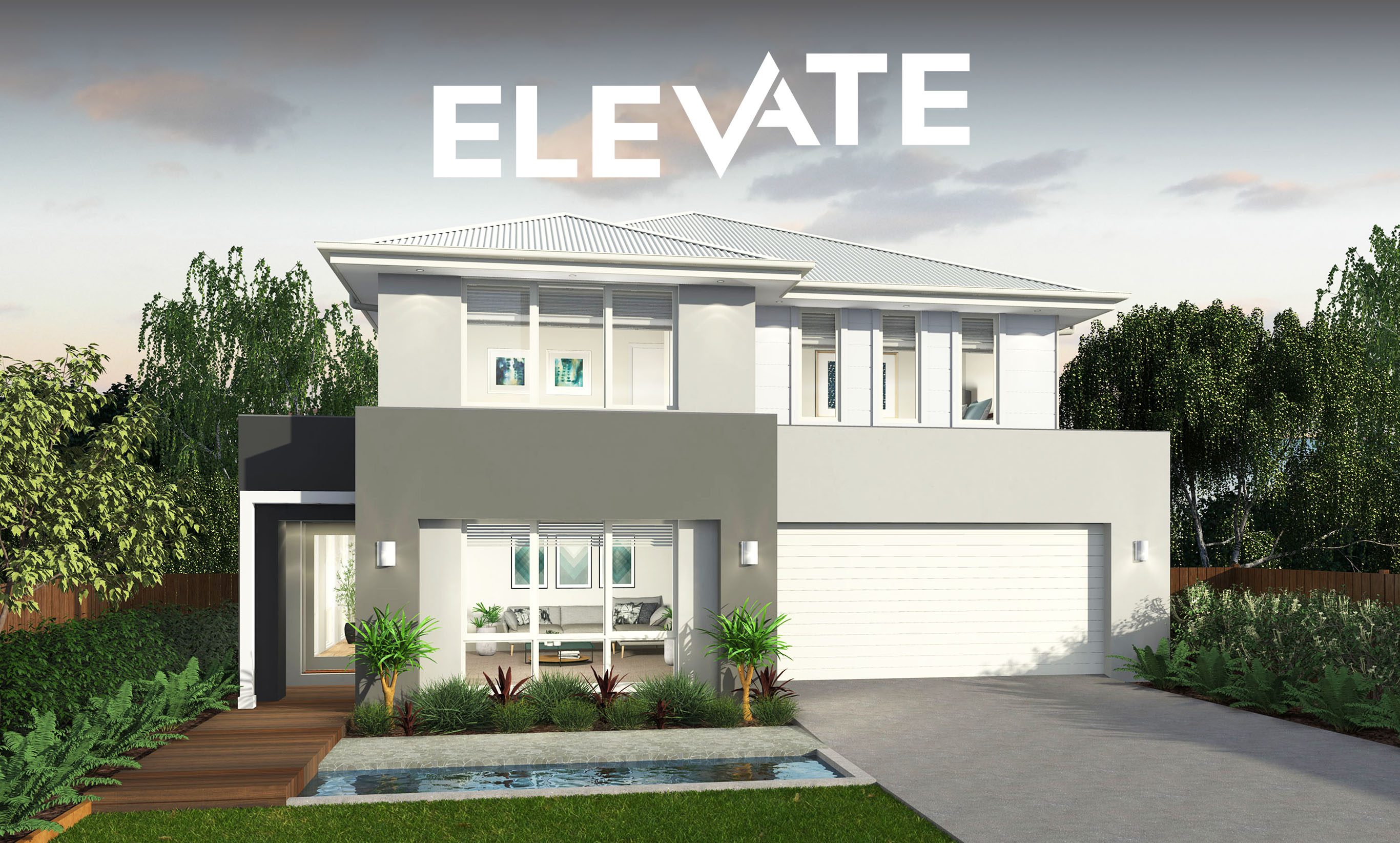 Elevate Double Storey House Designs 