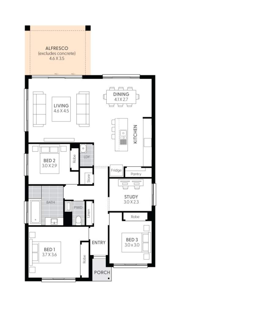 Crystal 14-floor-plan-ALFRESCO-(EXCLUDES-CONCRETE)-RHS