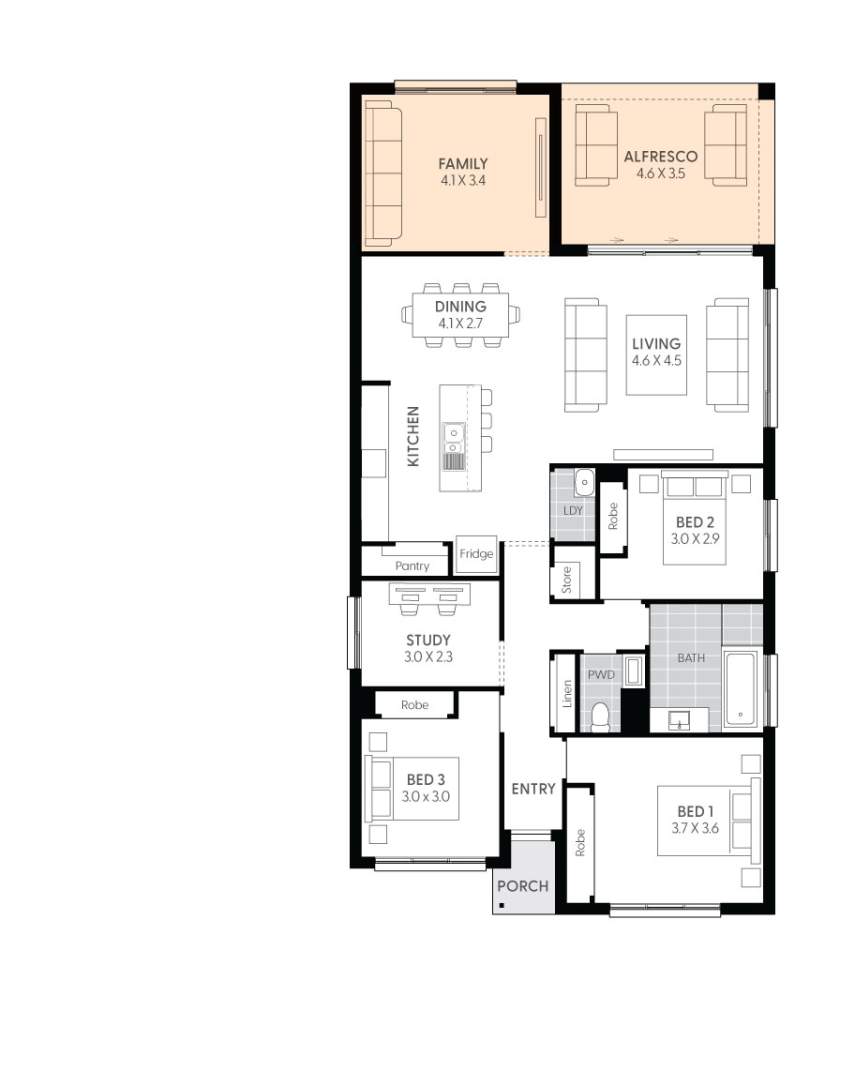 Crystal 14-floor-plan-CONCRETE-TO-ALFRESCO-(FAMILY-OPTION)-RHS