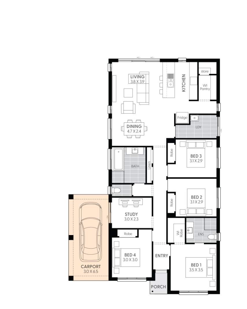 Hamilton15-floor-plan-SINGLE-CARPORT-LHS