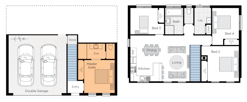 Bayside Upgrade floorplan lhs 