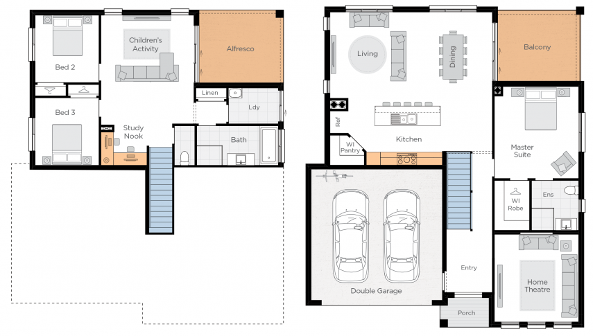 Freshwater One Upgrade floorplan lhs 