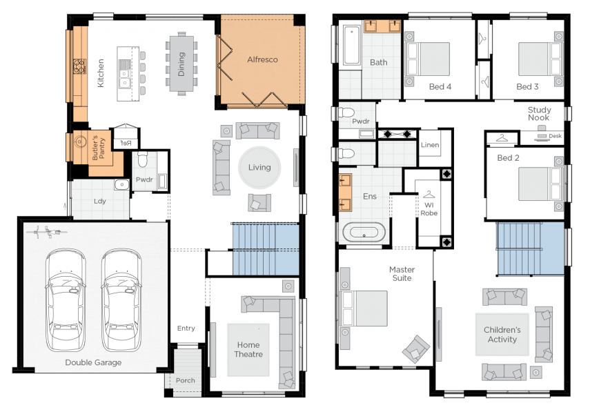 Seabreeze Upgrade floorplan lhs 