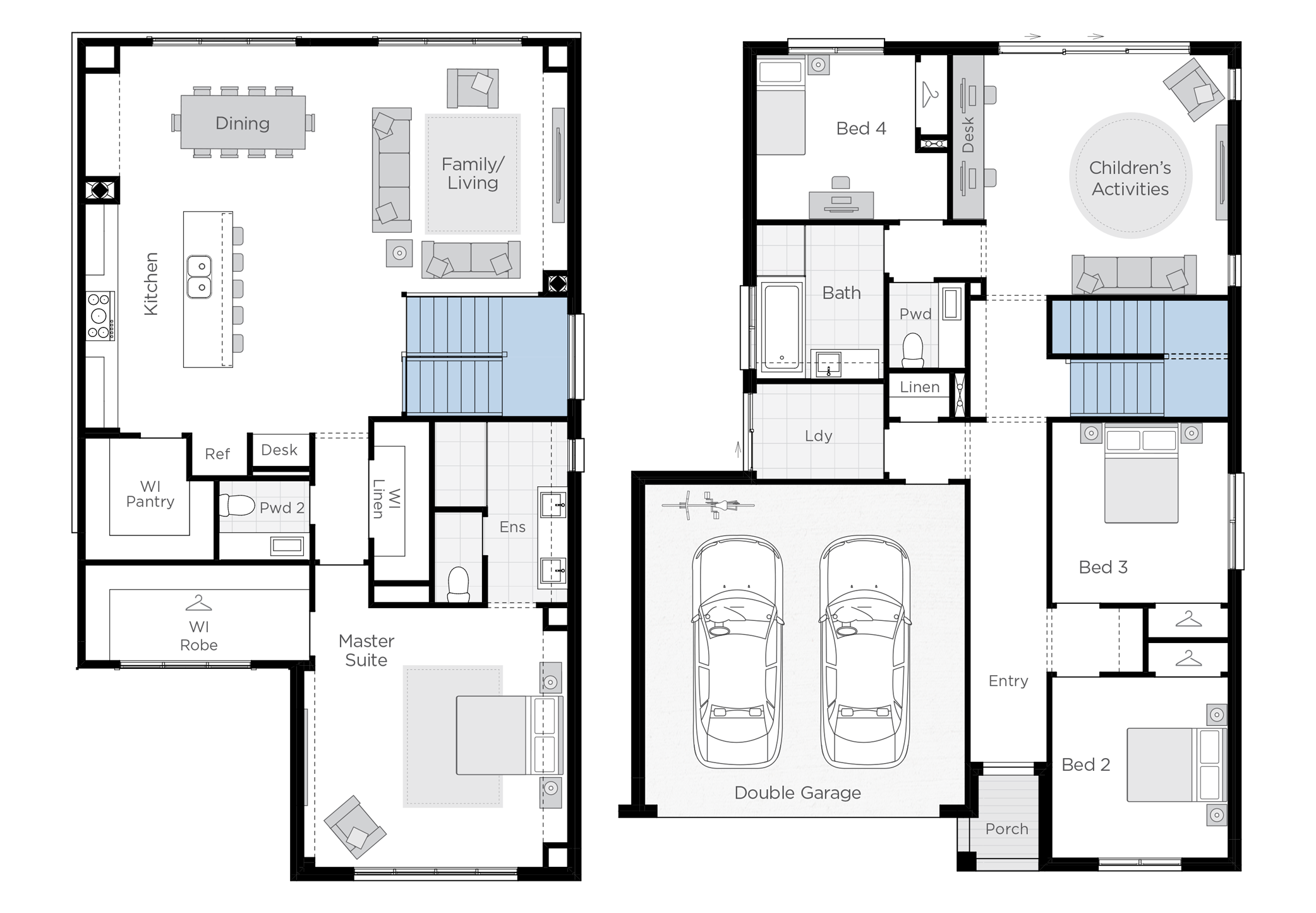 4 Bedroom House Plans | Wilson Homes